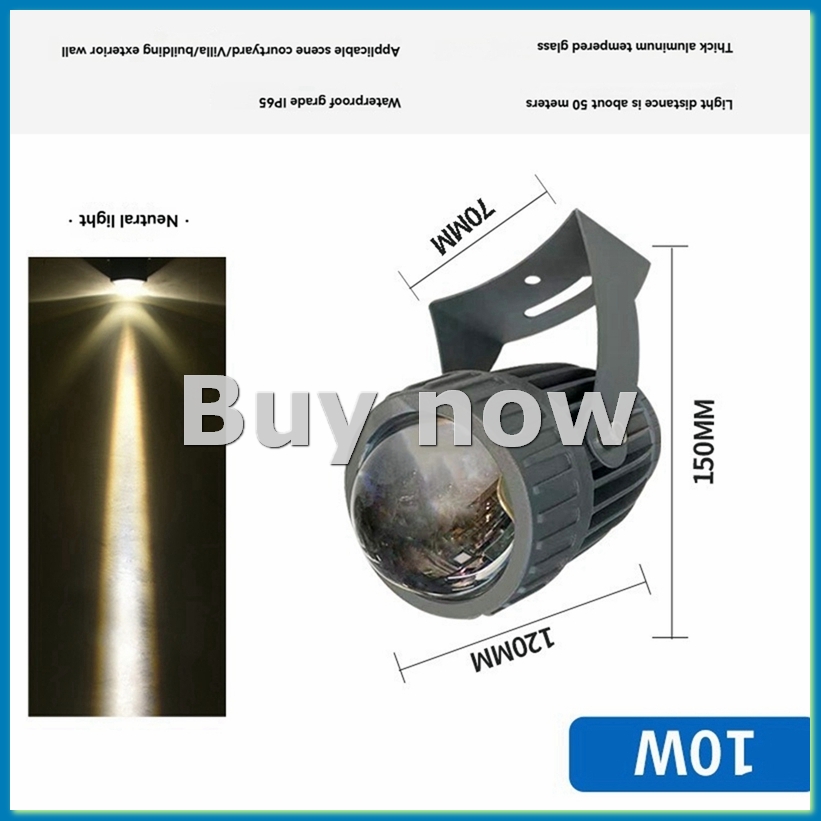 Outdoor Spotlight - Outdoor LED Garden Wall Spotlights 10W