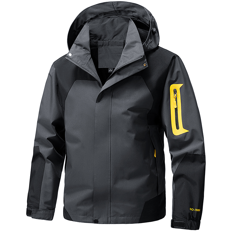 Outdoor Sport Windbreaker - Softshell Outdoor Jacket Men Zip Up