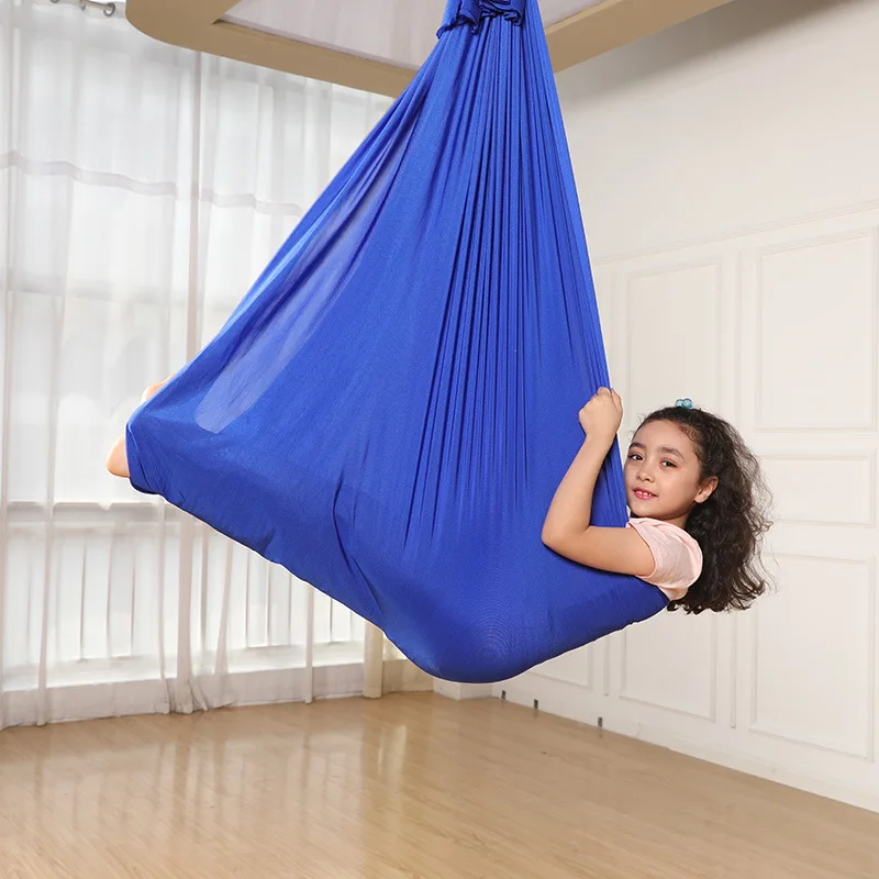Outdoor Sport Jas - 150x280cm Swing Hammock Elastic Indoor Hanging