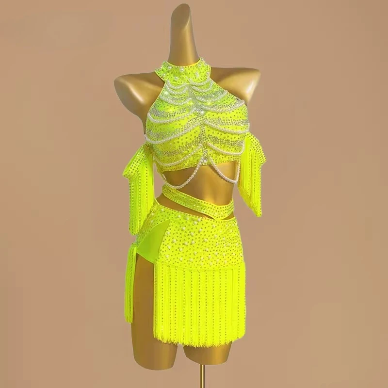 Outdoor Sport Dress - 2026 New Latin Performance Dance Dress