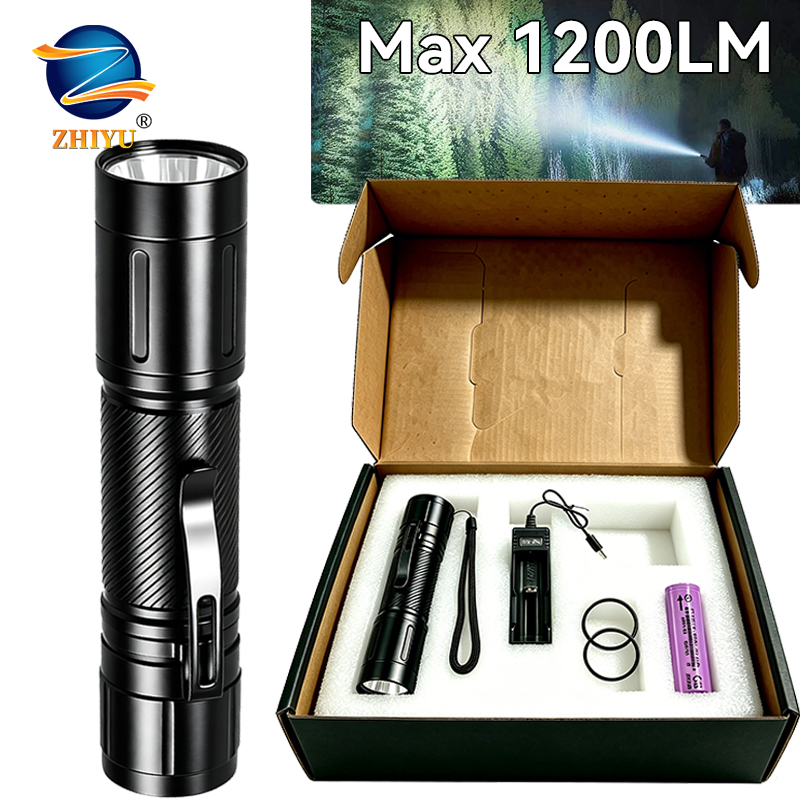 1200LM Fixed Focus LED Flashli - Outdoor Spotlight 评论和价格