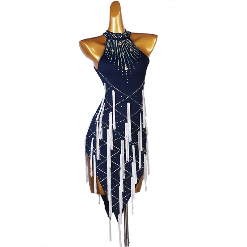 New Latin Performance Dance Dr - Outdoor Sport Dress 评论和价格