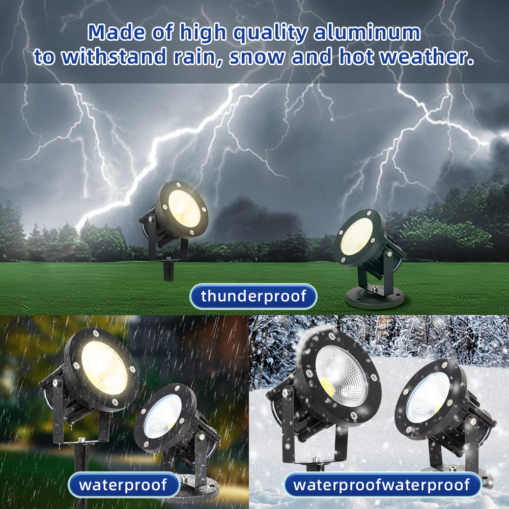 LED GU10 Garden Lighting Lawn  - Outdoor Spotlight 评论和价格