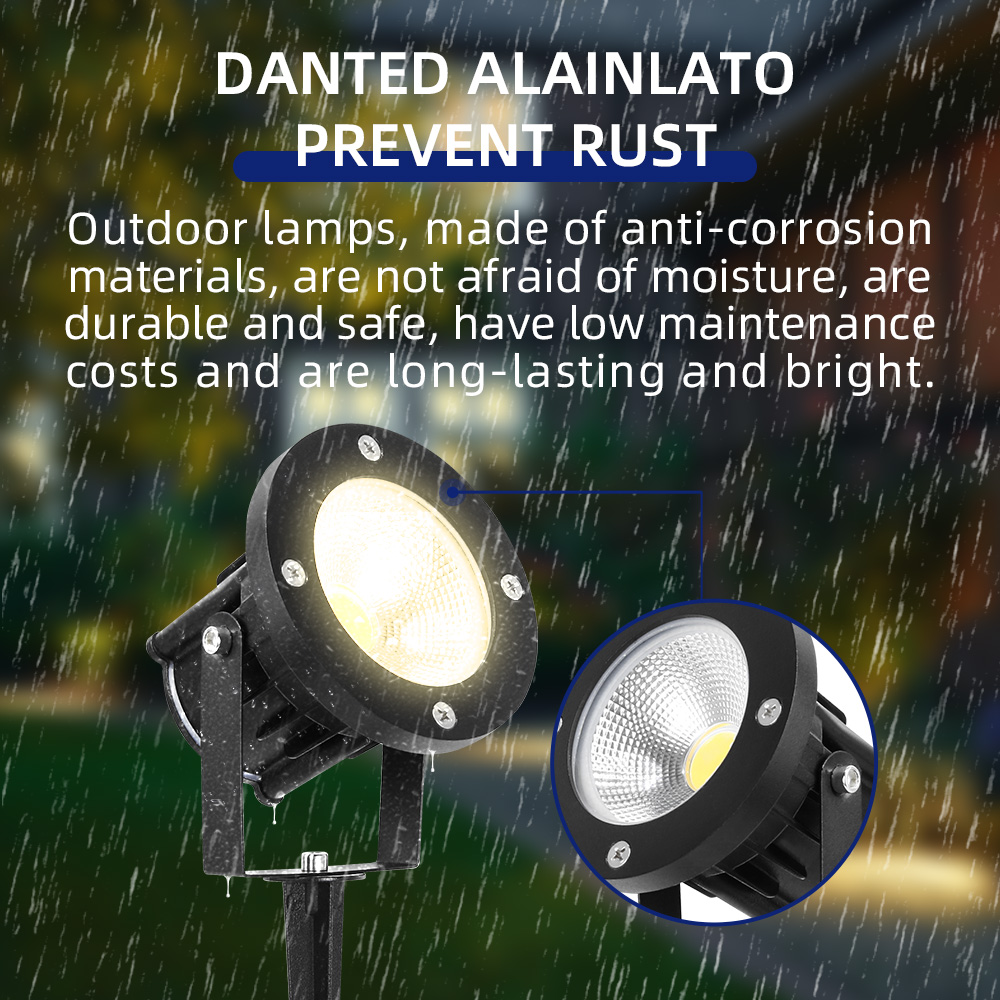LED GU10 Garden Lighting Lawn  - Outdoor Spotlight 评论和价格