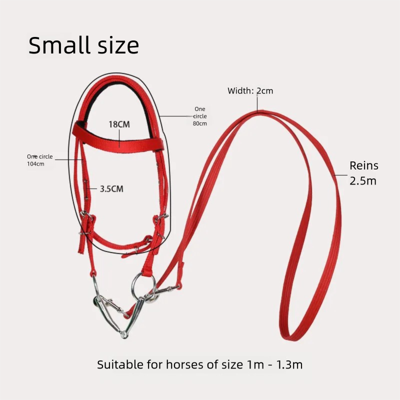 Horse Halter with Lead Rope Se - Headcollar Rope Set 评论和价格