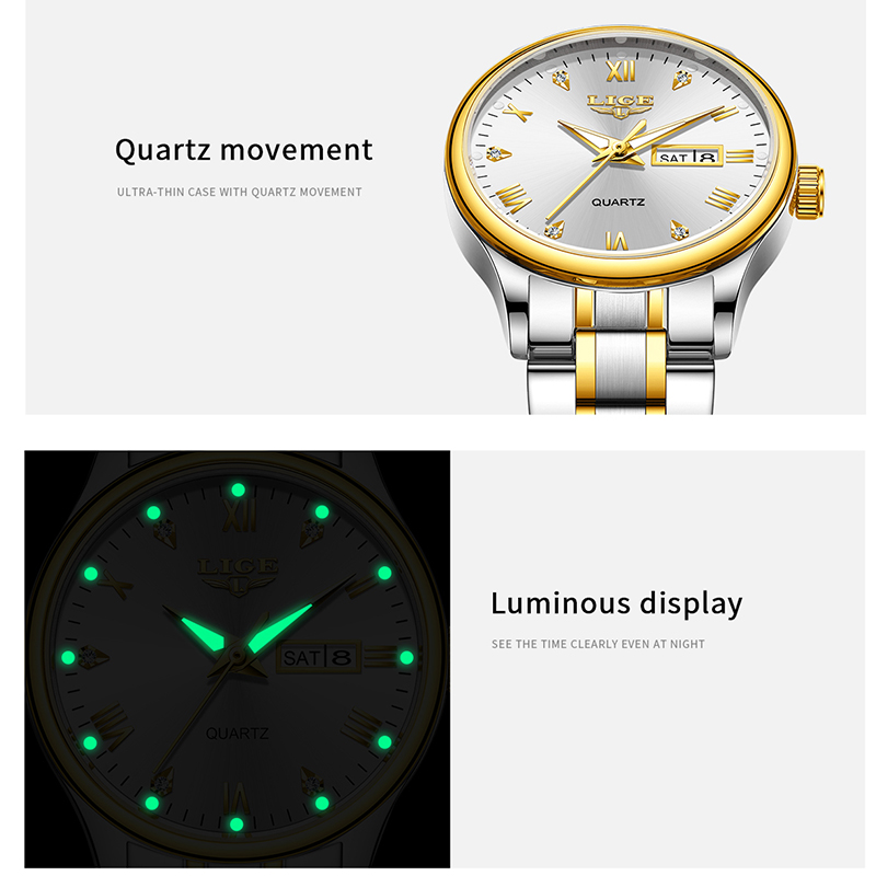 LIGE New Ladies Dress Watch Fa - Outdoor Sport Dress 评论和价格