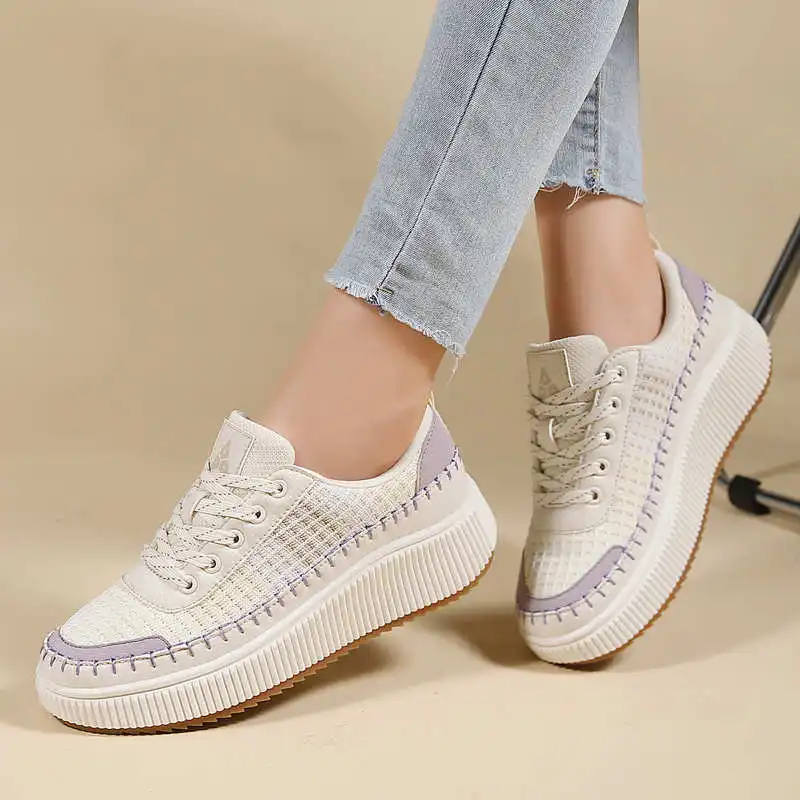 Brown Shoes Woman Flats Autumn - Outdoor Sport Uk 评论和价格