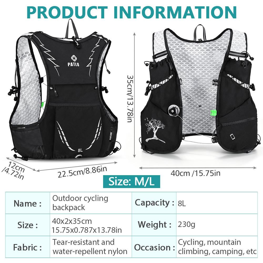 2026 New 8L Outdoor Trail Runn - Trail Running Vest 评论和价格