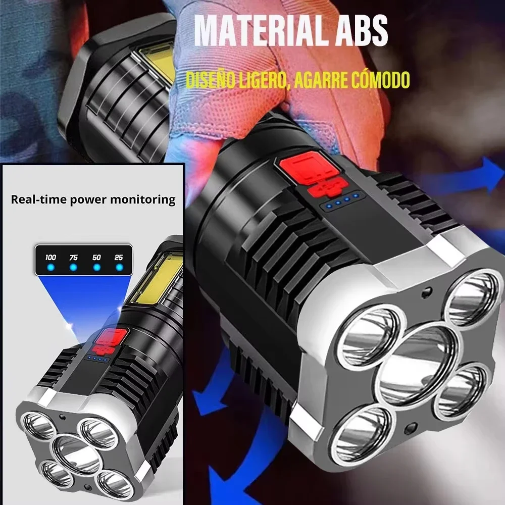 5 LED High Power Led Flashligh - Outdoor Spotlight 评论和价格