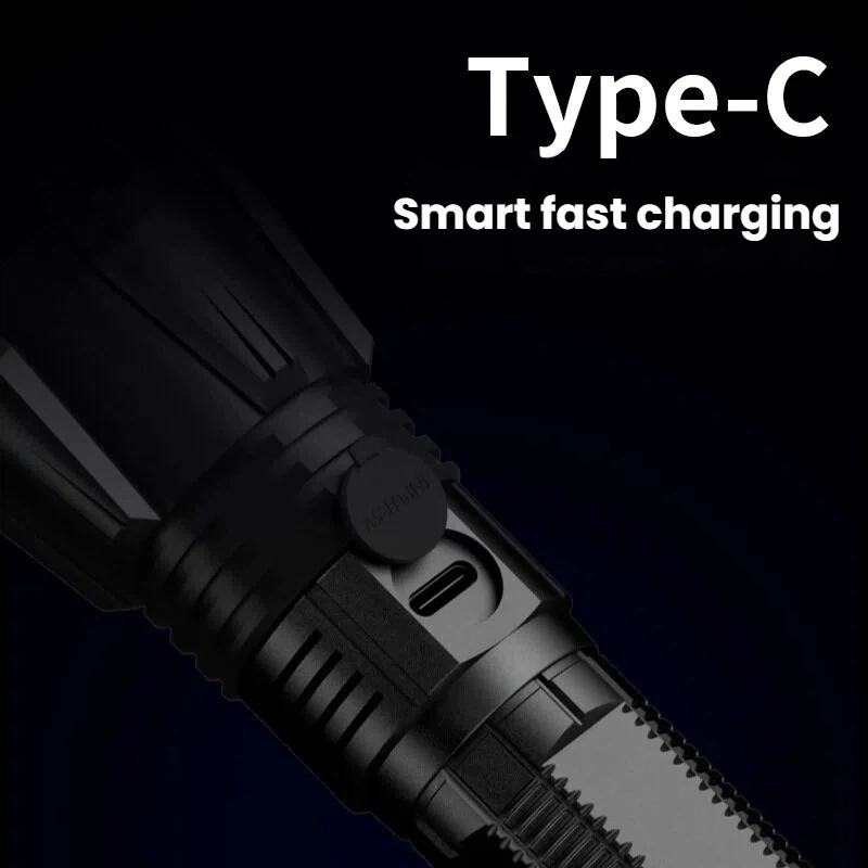 High-power P90 LED Flashlight  - Outdoor Spotlight 评论和价格
