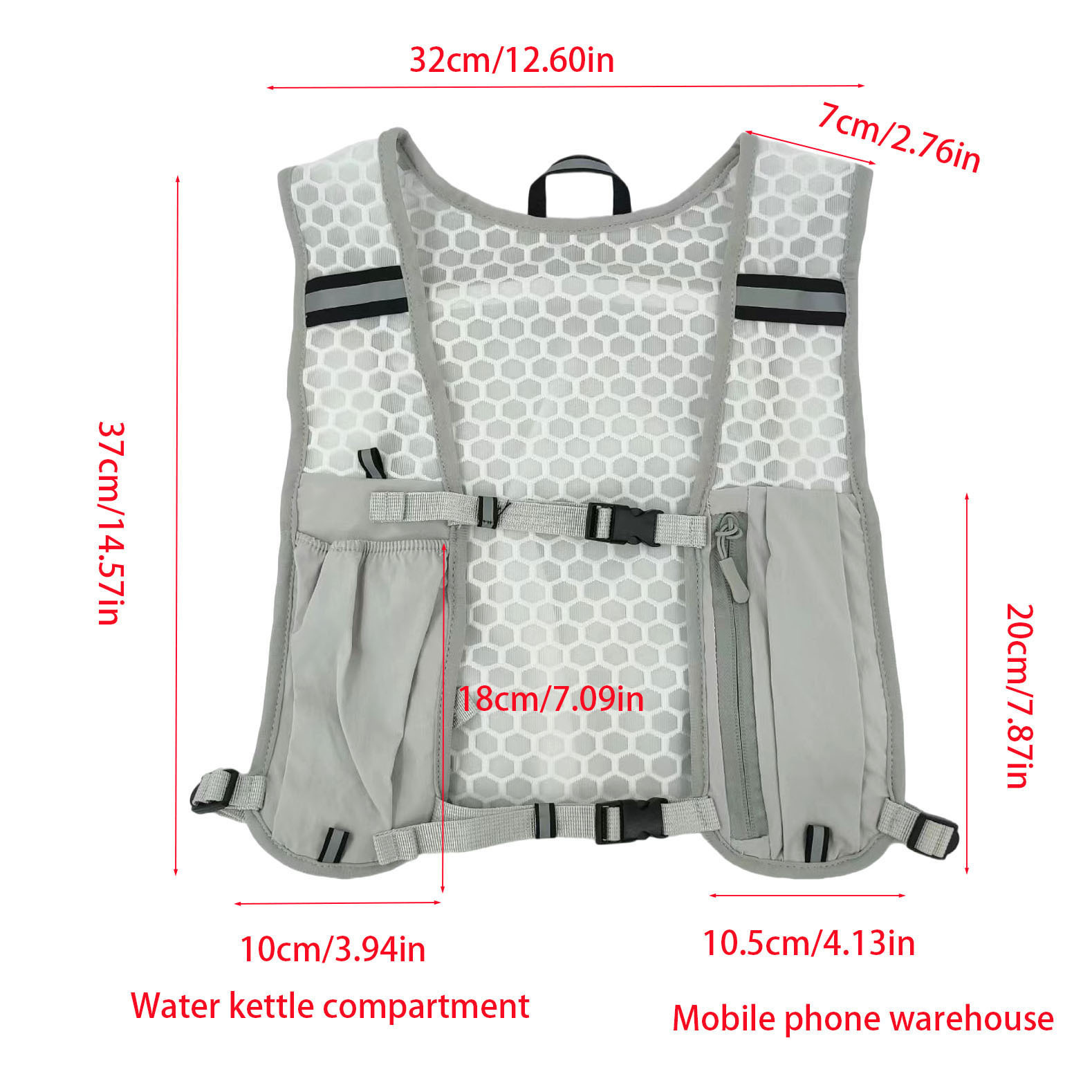 Unisex Running Vest Water-Resi - Trail Running Vest 评论和价格