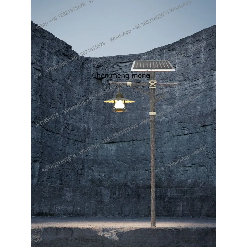 Solar retro park light Outdoor - Outdoor Spotlight 评论和价格