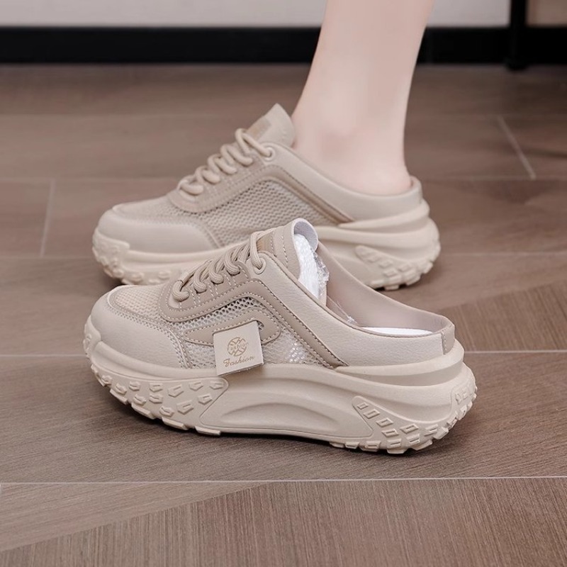 Summer Women Backless Mule Sne - Outdoor Sport With Sticks 评论和价格