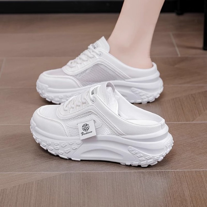 Summer Women Backless Mule Sne - Outdoor Sport With Sticks 评论和价格