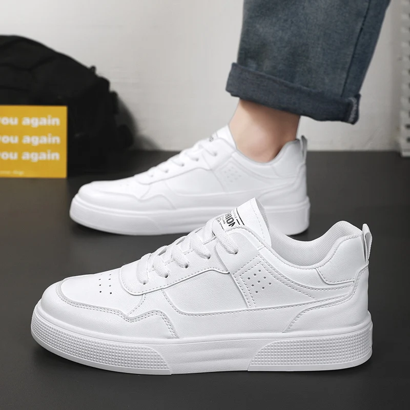 Fashion Leather Men Casual Sho - Outdoor Sport With Sticks 评论和价格