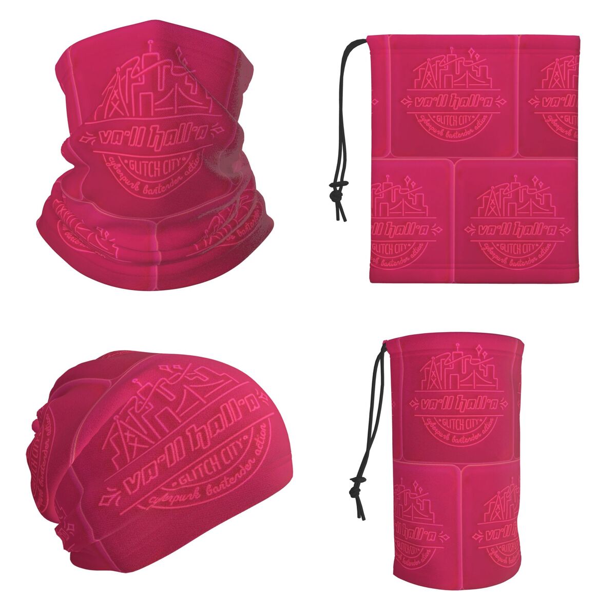 VA-11 Hall-A Logo Bandana Neck - Outdoor Sports Hall 评论和价格